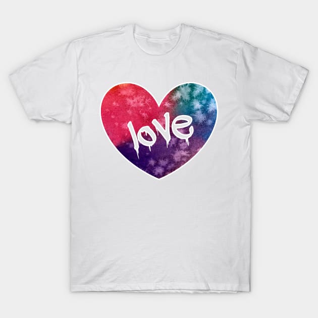 Love T-Shirt by Ocennyy